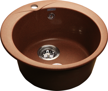 Кухонная мойка GranFest Rorndo 480, R-480 терракот